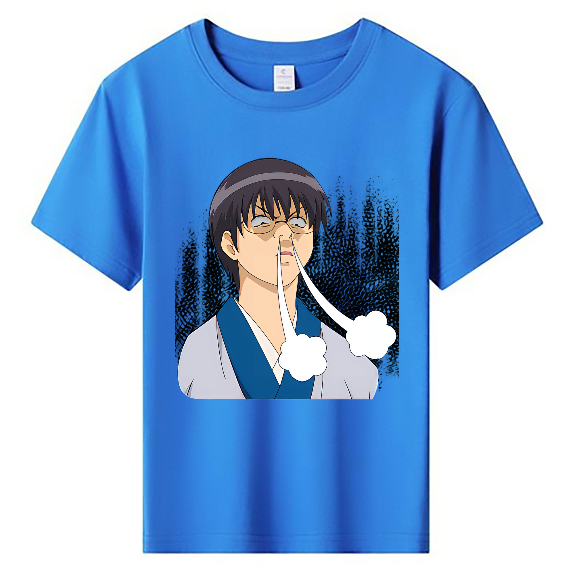 （画像用） ぎんたま 坂田銀時（さかたぎんとき） 神楽 志村新八（しむら しんぱち） GINTAMA Sakata Gintoki Kagura Shimura Shinpachi 綿100％キッズTシャツ（フロントプリント）